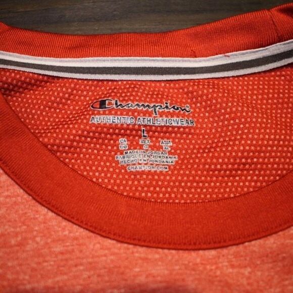 Champion Athletic Wear Temple University Owls Pastel Red T-Shirt - Size Large - Picture 3 of 4